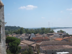 View of Blaye looking out to the Dordoyne